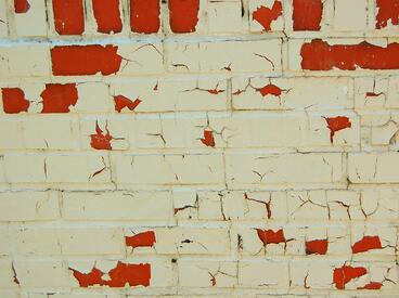 Wall Peeling From Incorrect Concrete Painting