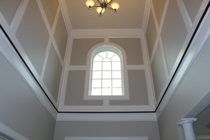 Image of a foyer interior painting project