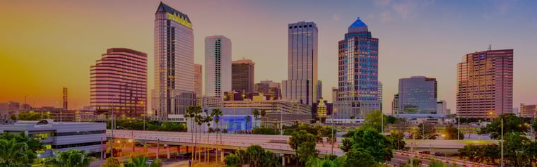 View of Downtown Tampa Bay