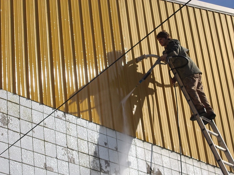 Powerwashing Panels