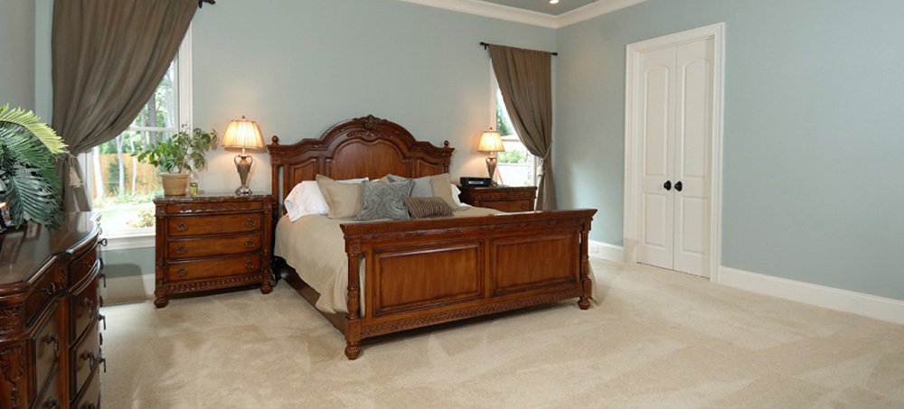 Freshly painted bedroom in residential home Freshly painted bedroom in residential home
