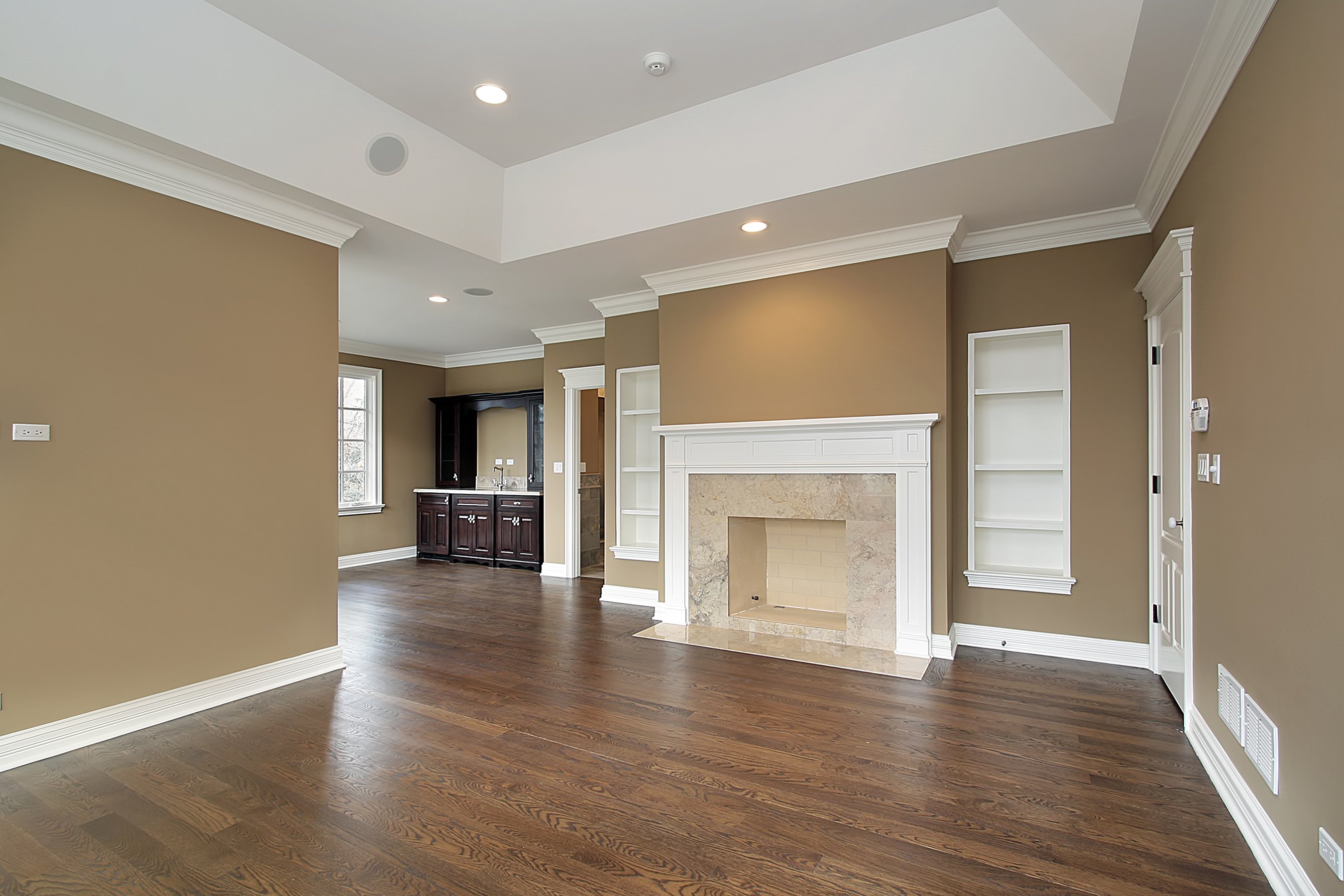 Interior painting of residential home